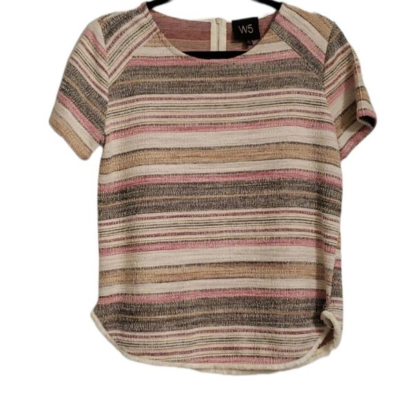 W5 Tops - W5 Textured Woven Blouse sz S